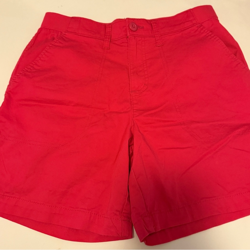 Vibrant Red Shorts LEE Brand  NEW without Tags